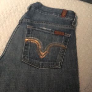 Seven Kate Jean with metallic pocket